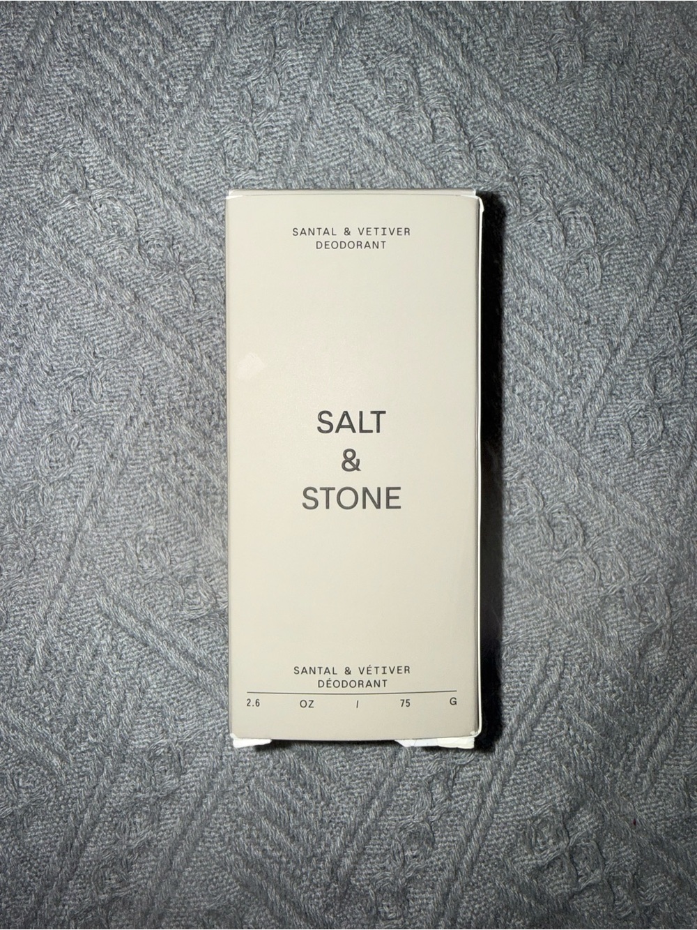 Salt & Stone Santal & Vetiver Deodorant Full Size - New